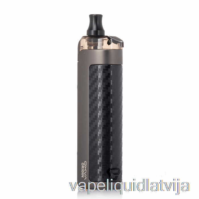 Oxva Origin Mini 40w Pod Mod Komplekts [mini] Oglekļa šķiedra Un Melns Vape šķidrums